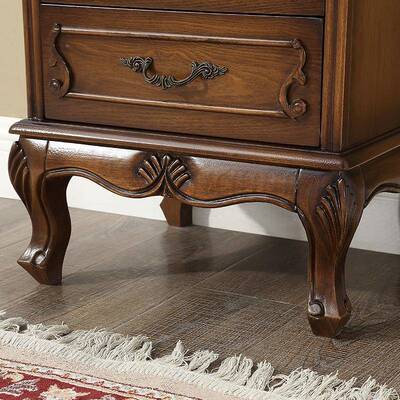 五美式斗柜收纳柜全木柜子储物柜客卧室柜实子厅ZG-73238靠墙组合