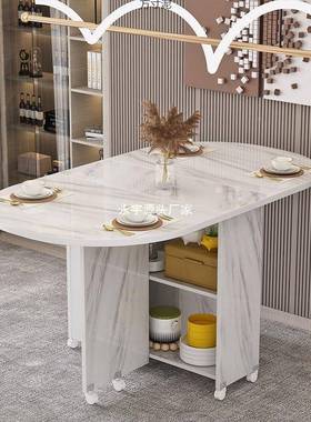 家动用PIK叠桌折可移带轮方形小长户型多功能餐厅宿舍吃饭小桌子