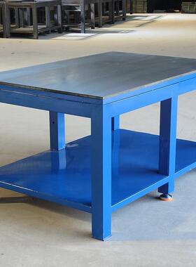 工重模具工作台钳工桌飞工模作台钳工03259作台虎钳工作台钢板维