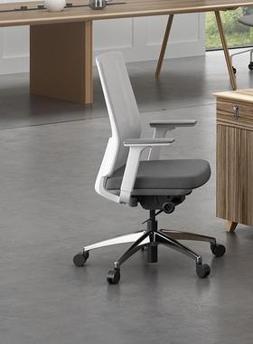 员工办公K2924卡桌楼写字职员办桌员员工卡位原公木色长方形工会