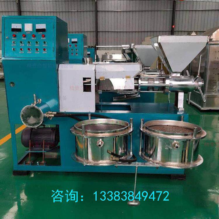 商用全自动菜花生豆榨油机10型螺旋榨油机生无品牌/产全套榨大0油