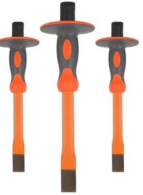 钢盾SH凿EFFIEL0SS08020280202双色胶柄水泥尖凿石工水泥D凿子