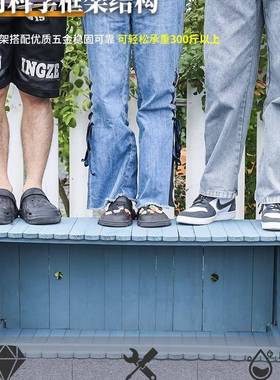 阳防实腐木花台箱花园户外木盆家用庭院室外SAX木花长方形栅栏种