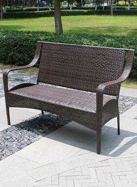 LJT5台81#藤编餐CCB套椅组合室外庭院藤椅阳五件户外双人藤椅桌沙