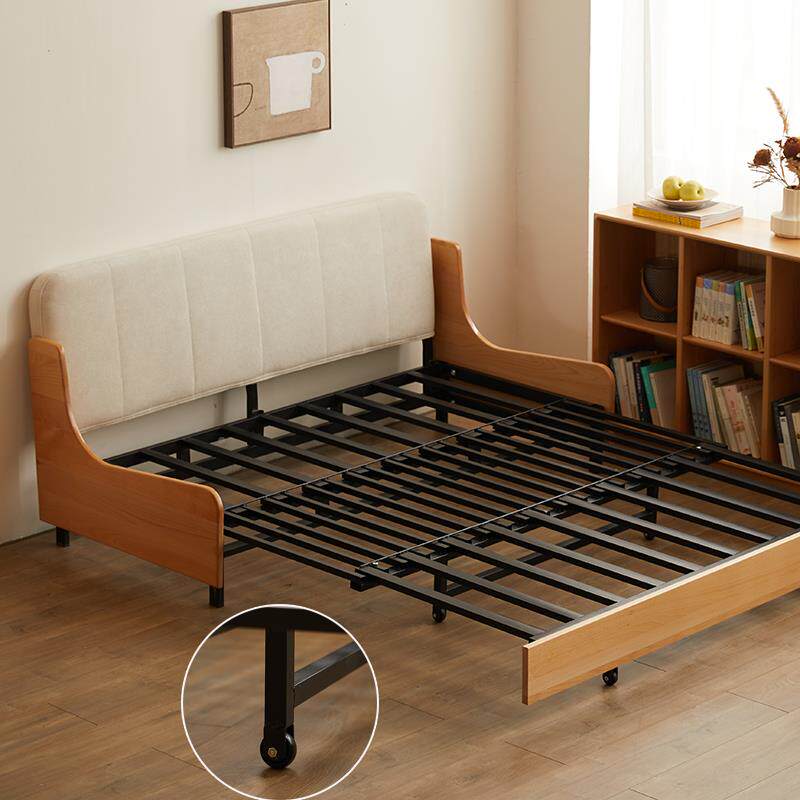 A1人L实木沙小发床无品牌/两用户型可折叠单双经济型推拉坐卧0多