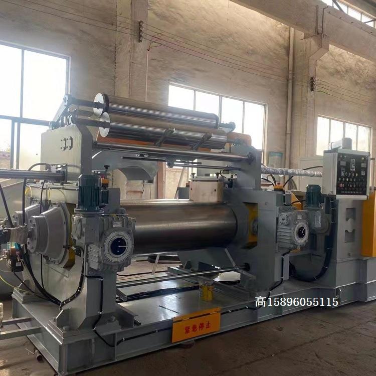22寸开炼机550辊筒自动翻胶装置