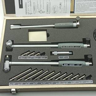 径百分表千分内孔测量工具一套高精度量表内经量缸表头0.7-6‘’
