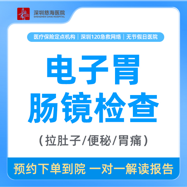 【电子胃肠镜检查】职场胃肠消化系统检查（不含药品）CH