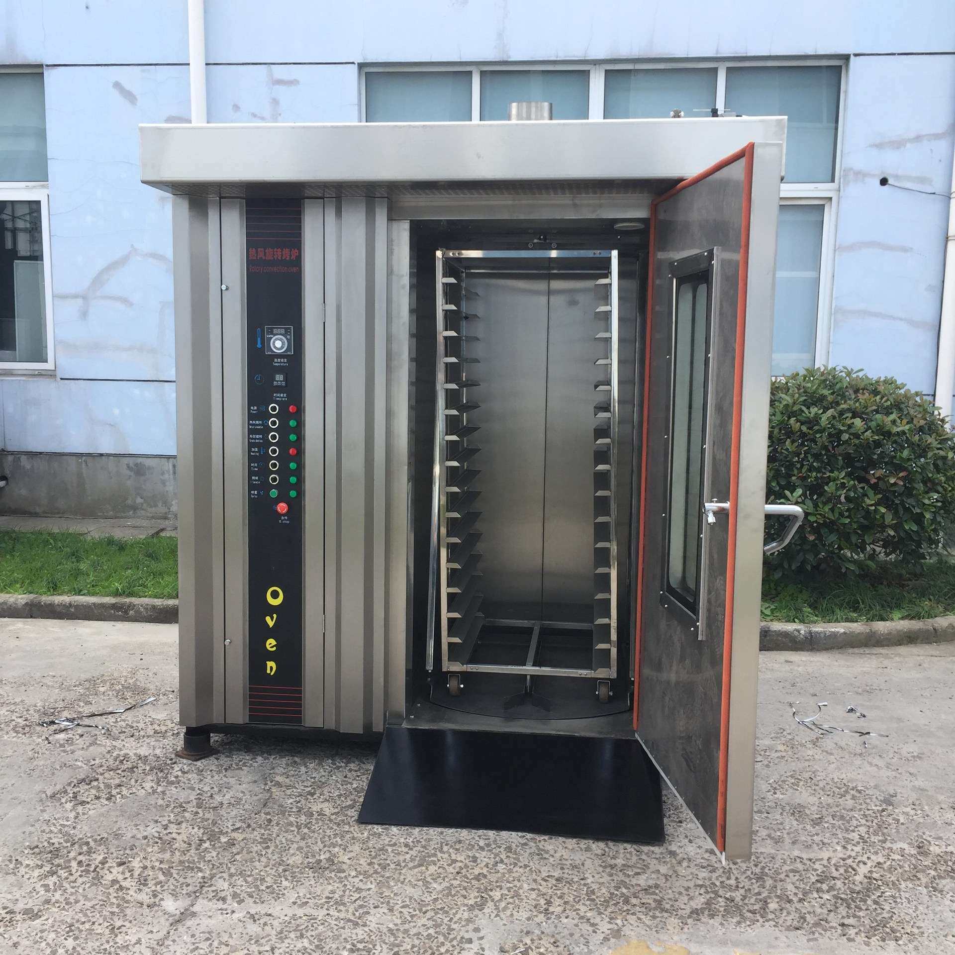 商用大型叉烧烤炉 推车式32盘旋转炉 大容量烤鸭炉广式烧鹅烤炉