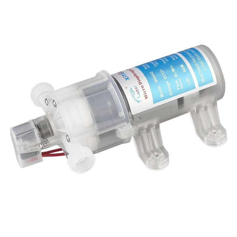供应家用自吸增压80W食品级抽酒器电动抽酒泵低噪音灌装隔膜泵