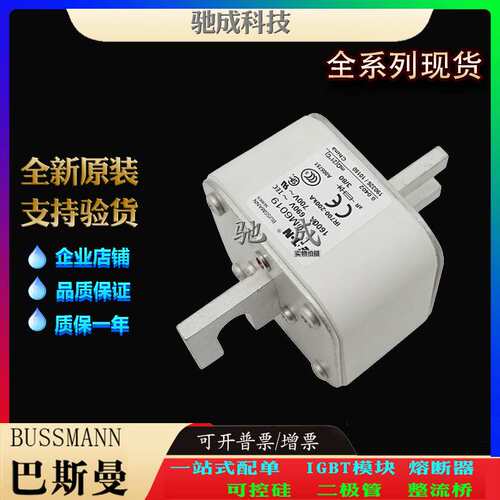 巴斯曼170M6017 170M6018 170M6019 厂家供货厂价直供 紧凑熔断器