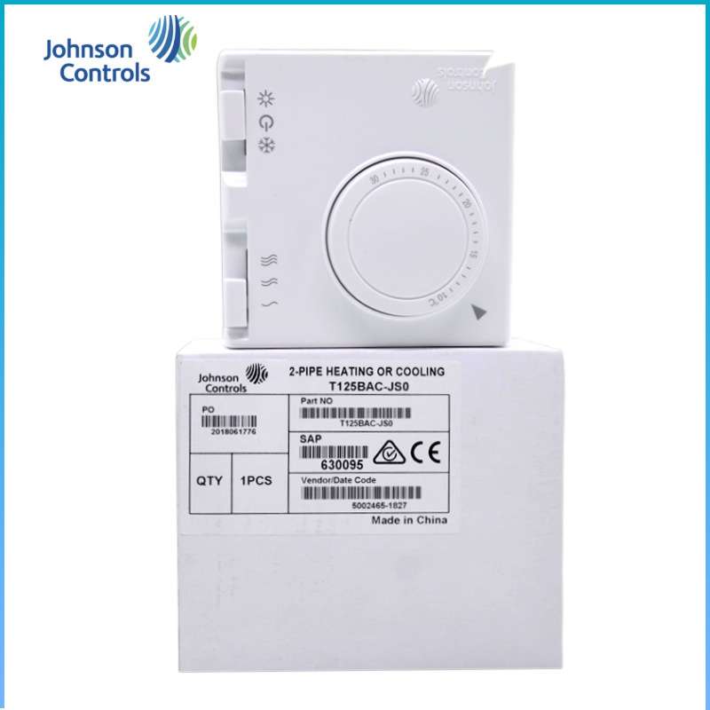 Johnson江森T125AAC-JS0风机盘管用机械拨盘式温控器开关面板