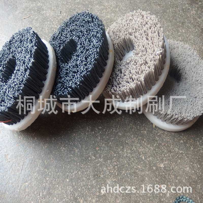 供应轮毂抛光研磨刷 优质胶筑圆盘刷 刷盘 轮毂打磨毛刷盘