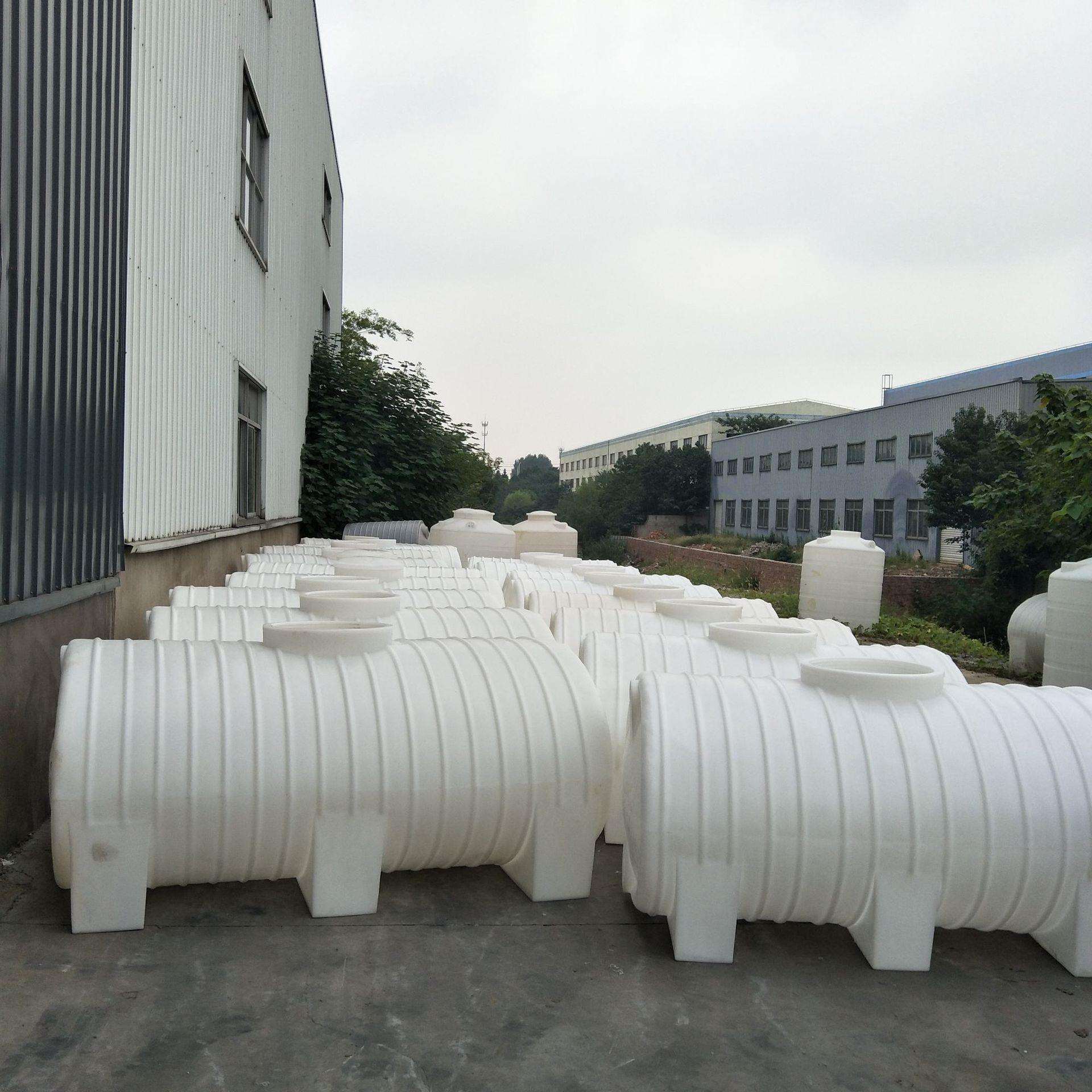 2吨加厚卧式水塔洒水车车载柴油运输专用桶带加强筋规格齐全