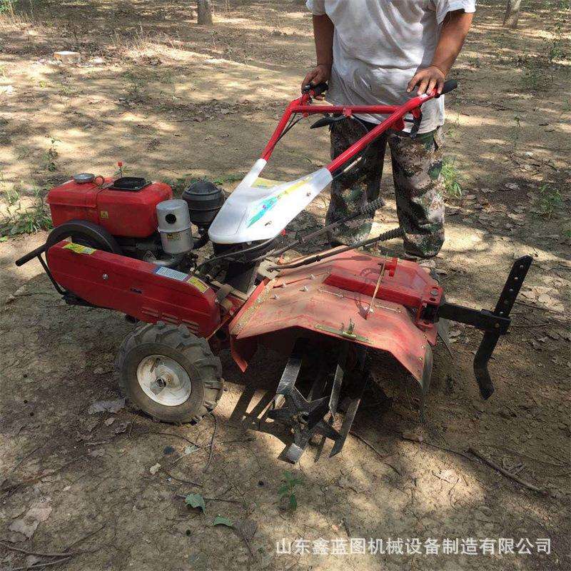 水冷柴油8马力田园微耕机果园松土除草开沟机小型菜园地旋耕犁地