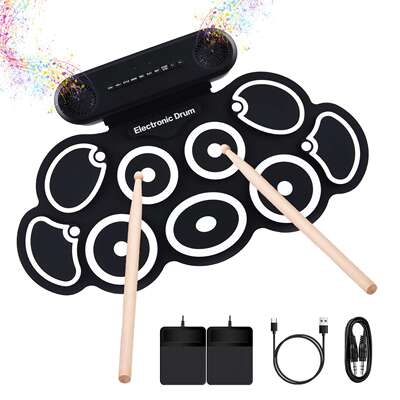 G7 Hand Roll Electronic Drum Stand Folding Portable Professi