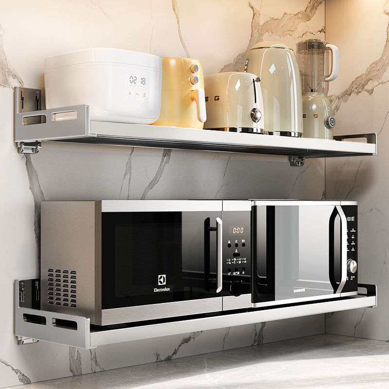 304不锈钢壁挂厨房免打孔墙上微波炉调料罐收纳置物架壁挂多,玩具/童车/益智/积木/模型,遥控车升级件/零配件,淘宝优惠券,粉丝福利购,淘宝优惠卷