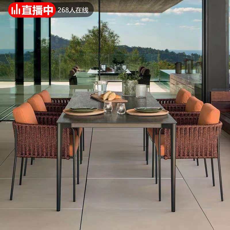 户外桌椅组合防水餐厅露天室外岩板餐桌防腐长桌酒店花园网红家具,玩具/童车/益智/积木/模型,遥控车升级件/零配件,淘宝优惠券,粉丝福利购,淘宝优惠卷