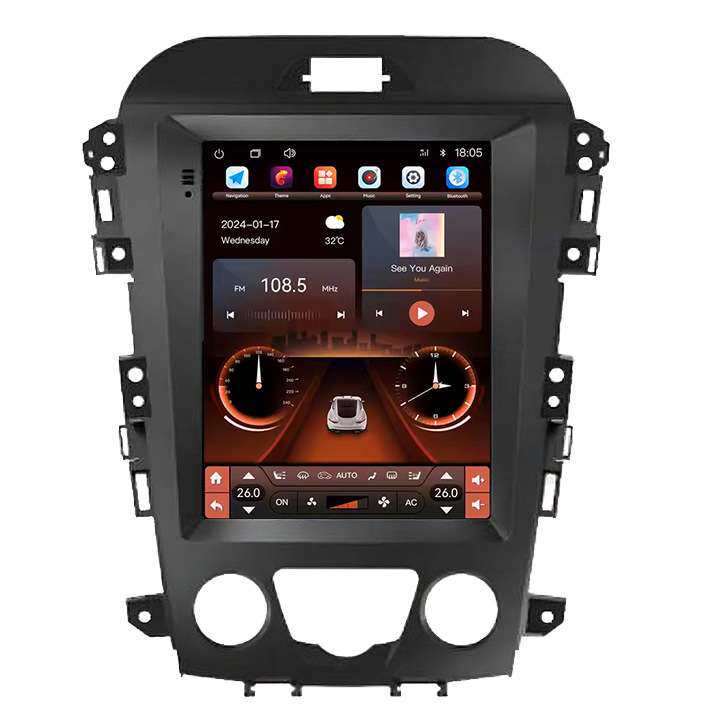 9.7寸车载DVD播放器汽车改装中控导航无线carplay 适用老驭胜S350