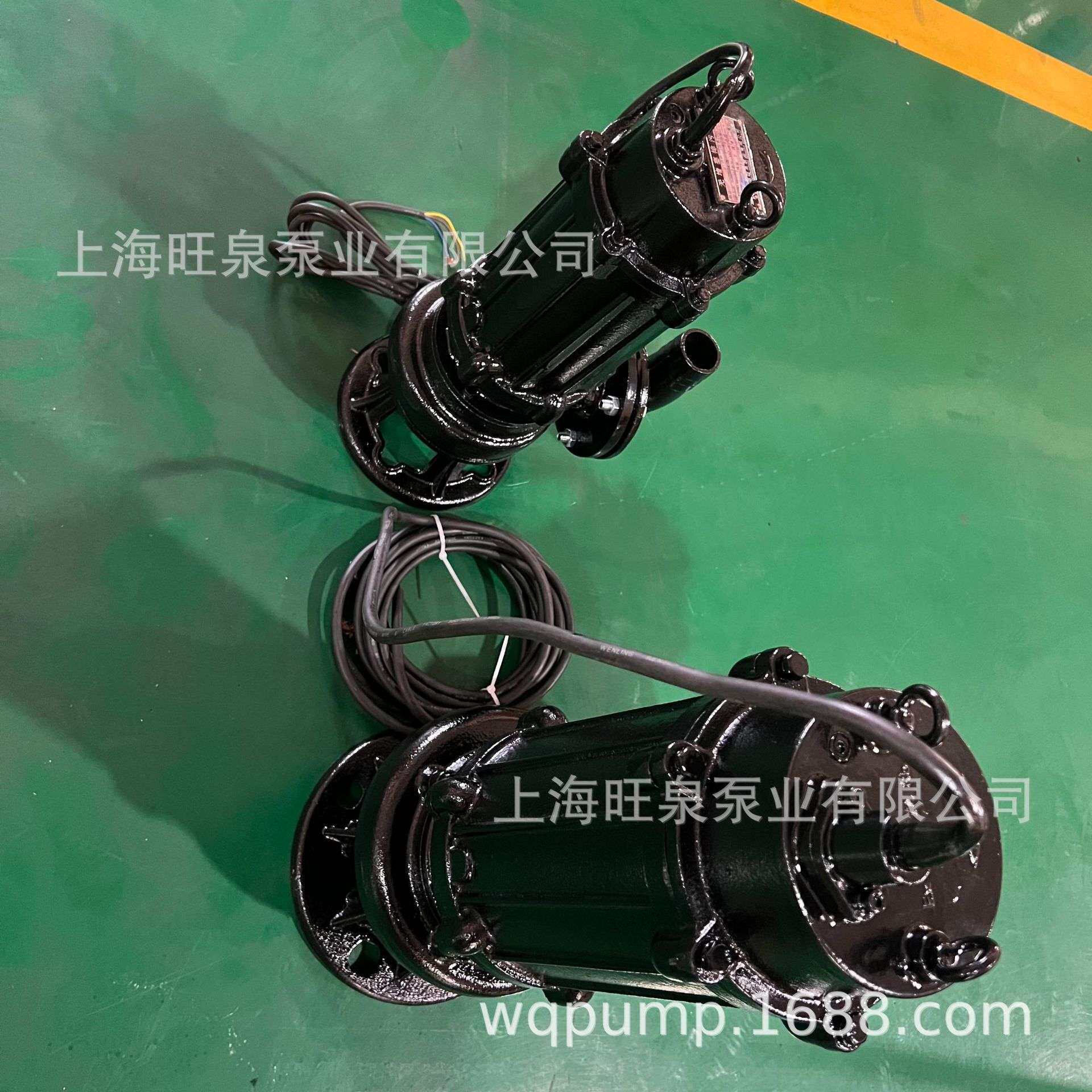 上海旺泉80WQ40-15-4B防爆型潜水泵、防爆潜液泵、潜水式排污泵
