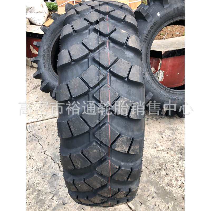 陕汽越野卡车轮胎12.5-15.5-13-13.00-14.00-20 R20 越野人字花纹