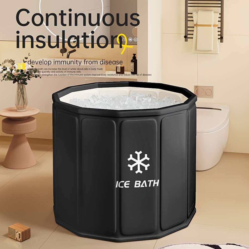 跨境亚马逊TEMU冰浴桶免充气冰桶浴缸ice bath运动康复冰冷浴桶