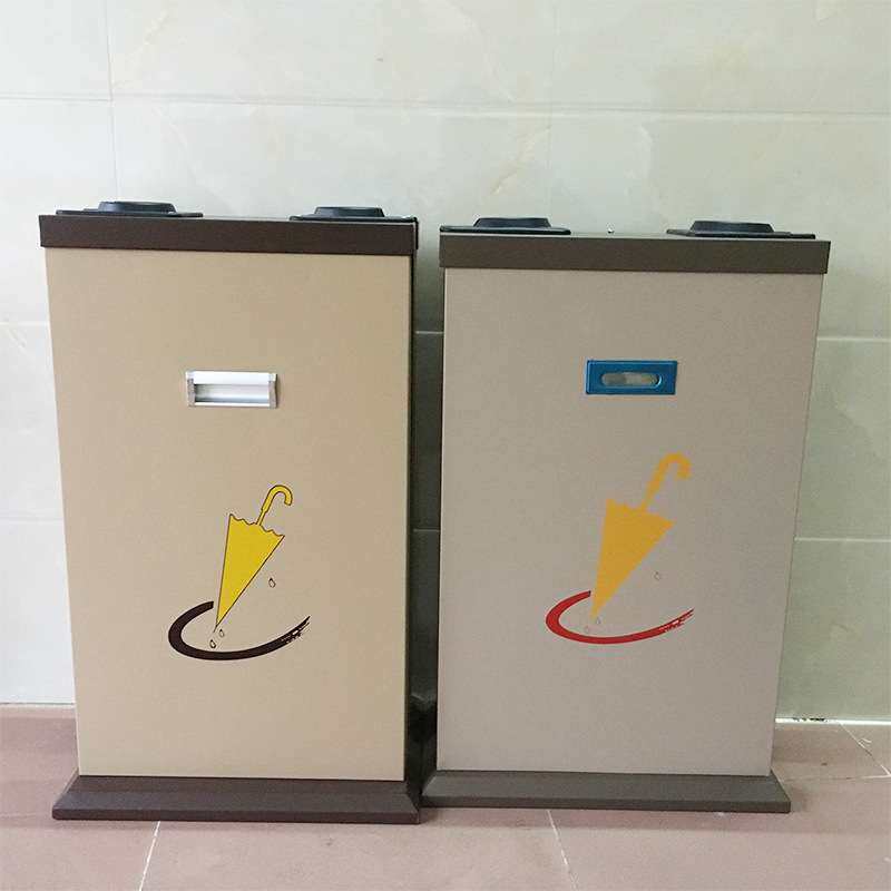 银行不锈钢雨伞袋机酒店大堂双头自动袋机长伞短伞商场超市雨伞架