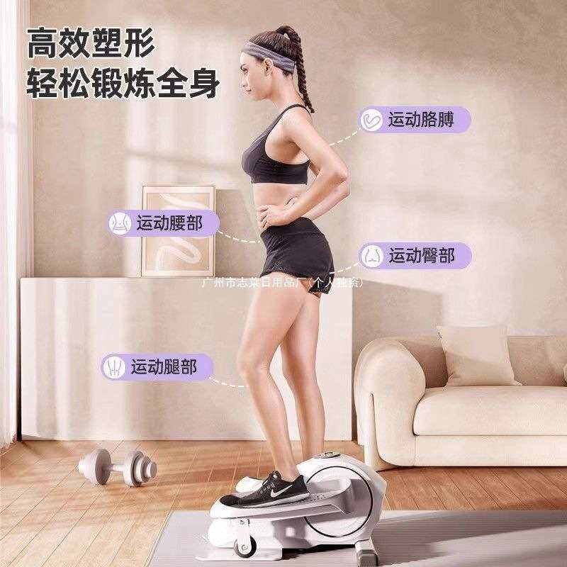健身房智能小型迷你磁控家用室内运动器材踏步机跨境静音椭圆机