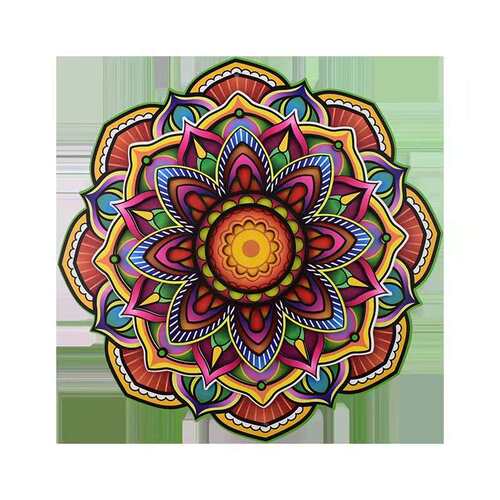 Multi-layered Wood Mandala Wall Art Decor Boho Room Decor
