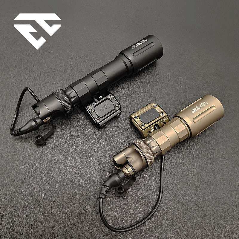 PLH-V2户外LED照明强光长款短款手电筒SF接口尾盖线控开关组合