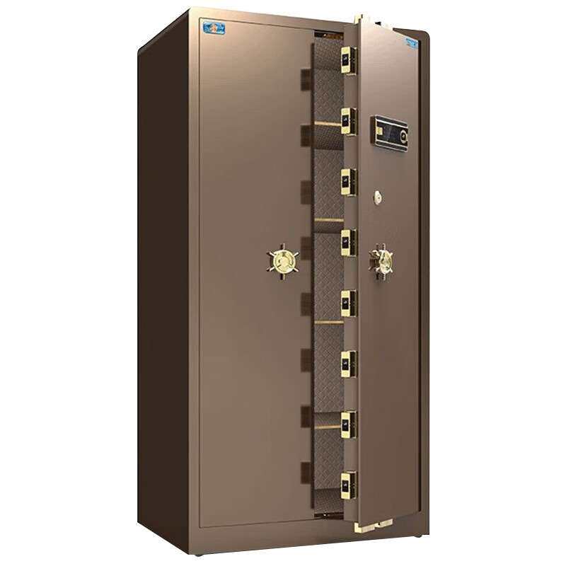 虎牌保险柜家用办公大型电子密码保管柜全钢防盗对开门入墙财务保