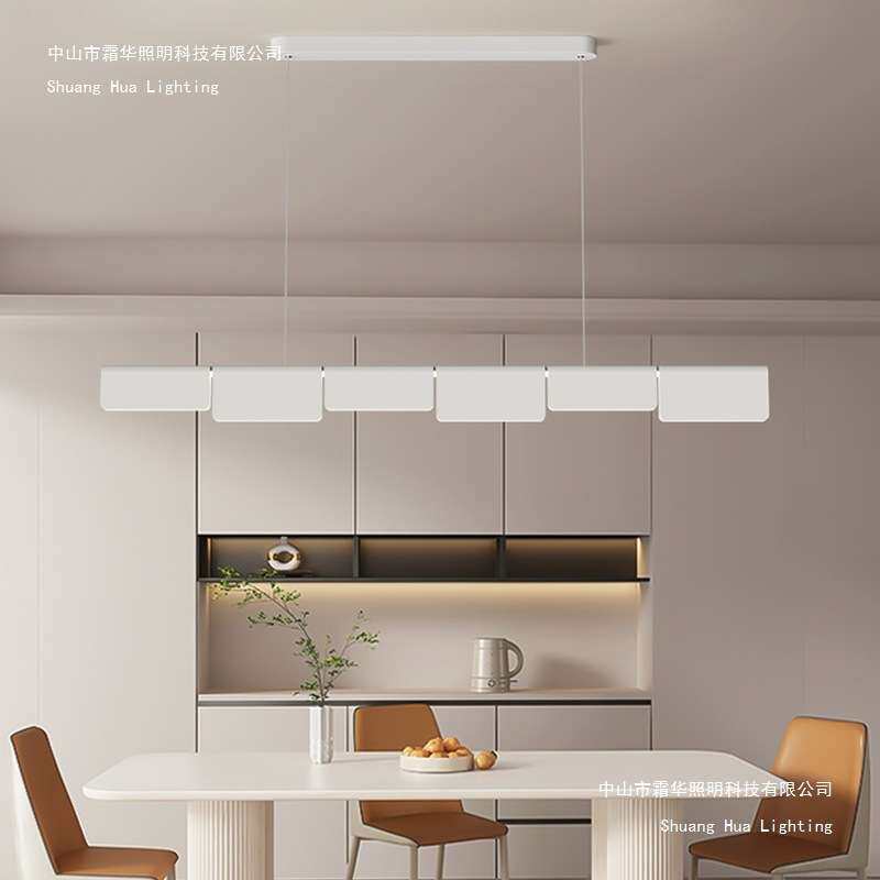 餐桌上方吊灯厨房阳台餐厅灯主灯吃饭专用吧台照明家用现代简约