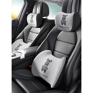 汽车头枕腰靠护颈枕车座车用座位靠枕车内座椅靠垫车载腰垫枕头唯