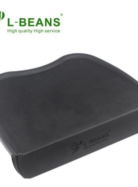 L-BEANS SD-3062加厚版压粉垫黑色 填压座 咖啡垫 转角