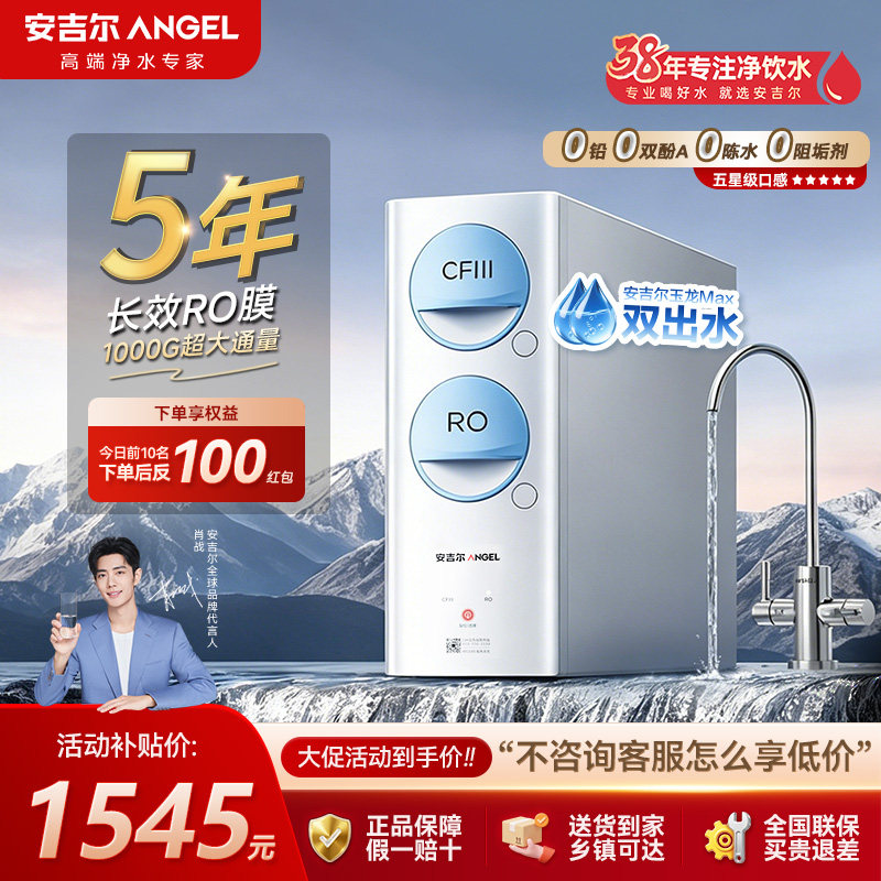 安吉尔玉龙Max1000GSE瞬时1200G