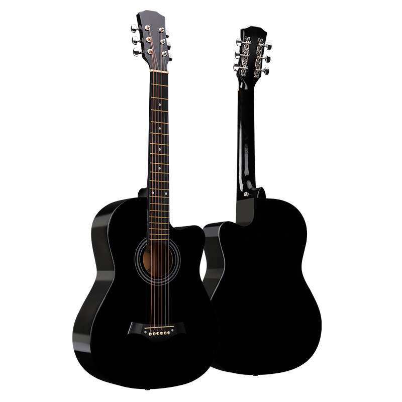 39寸民谣吉他guitar 初学者成人圆角木吉他jita乐器厂家直销