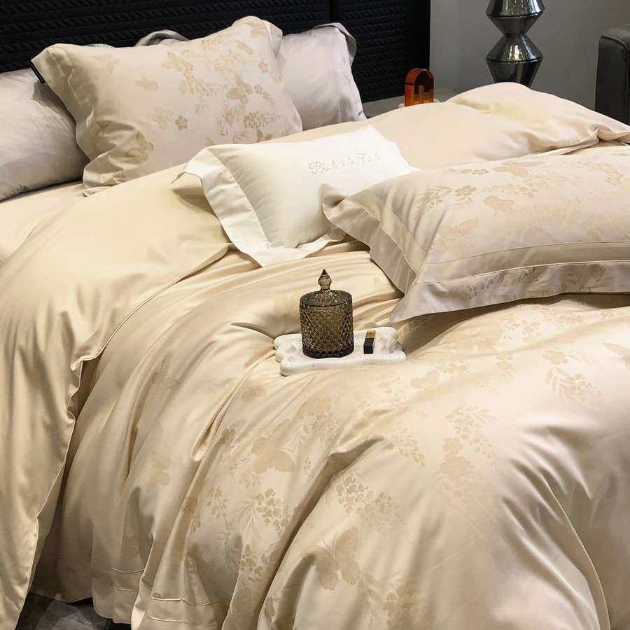 轻奢天丝长绒棉色织提花床上四件套春夏被套床单柔软裸睡四季床品,鲜花速递/花卉仿真/绿植园艺,割草机/草坪机,淘宝优惠券,粉丝福利购,淘宝优惠卷