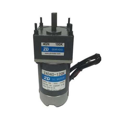Z4D40 80MM出轴10mm中大电机直流DC12V24V90V40W电动机微型减速机