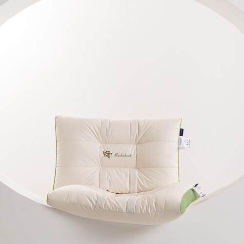 2025新款荞麦舒眠枕头枕芯48*74cm 荞麦舒眠枕家用护颈硬枕头成人