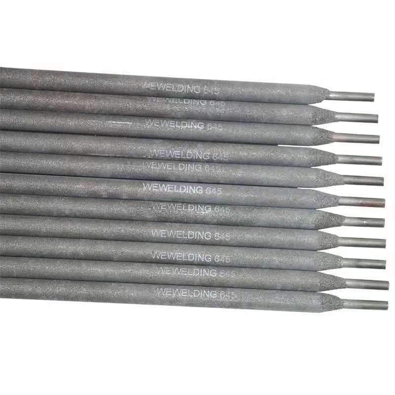 纯进口高耐磨性严重砂石磨粒磨损用高硬度WEWELDING645碳化钨焊条