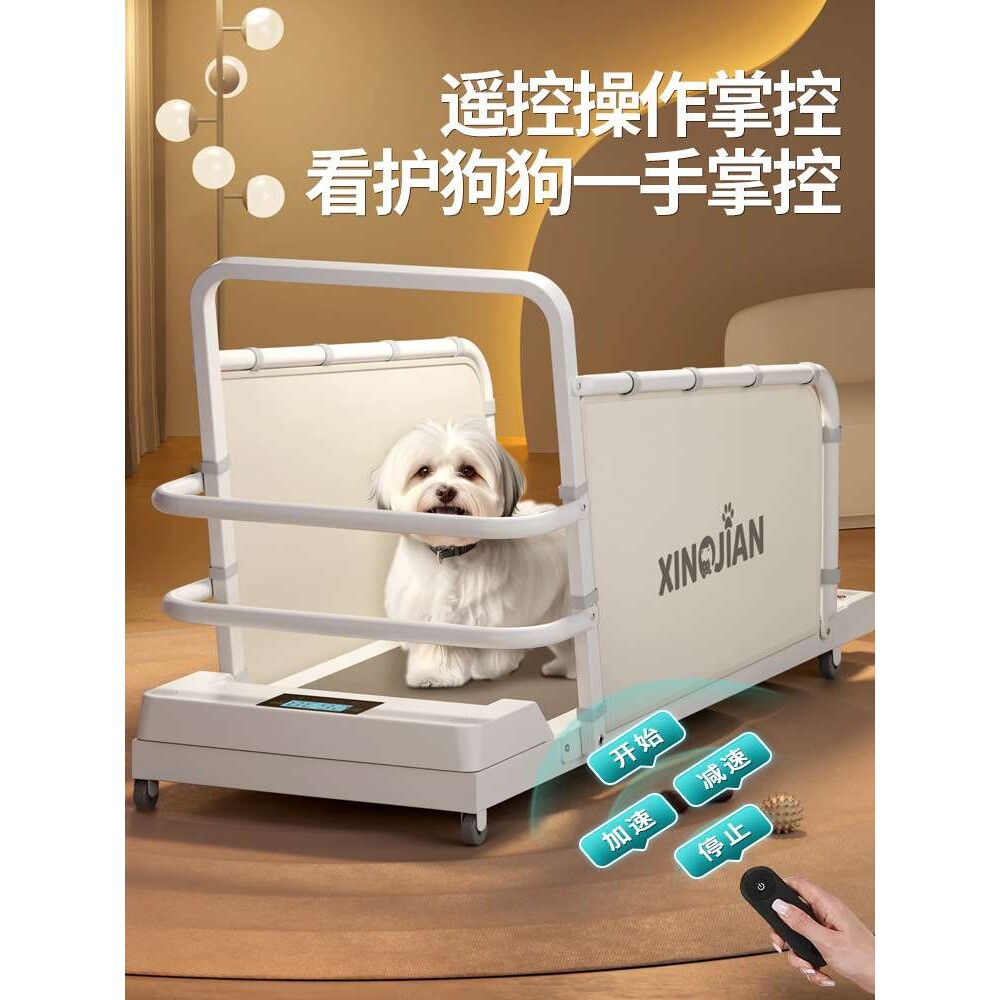 狗狗跑步机 犬用比熊泰迪宠物猫跑步机中小型犬走步机溜狗神器