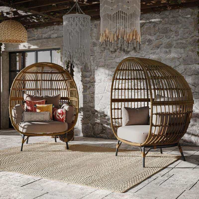 户外鸟巢单人藤椅样板间阳台吊篮藤编落地露天庭院民宿室外沙发椅,玩具/童车/益智/积木/模型,遥控车升级件/零配件,淘宝优惠券,粉丝福利购,淘宝优惠卷