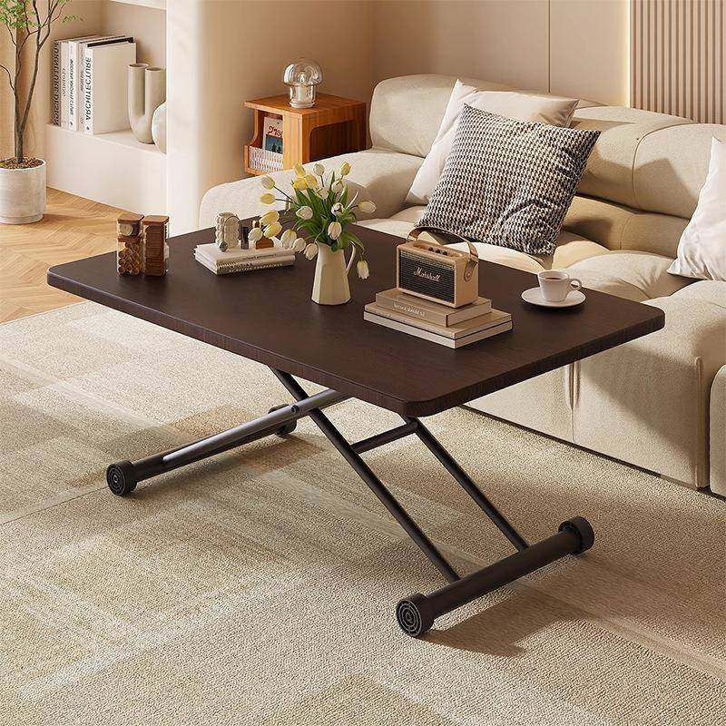 家用折叠可升降餐桌吃饭桌子便携式户外摆摊长条桌床边书桌