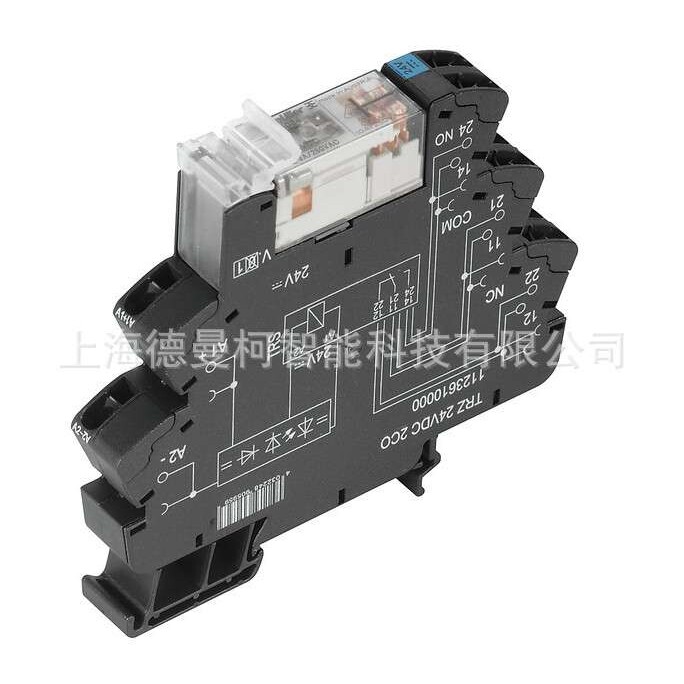 魏德米勒超薄型继电器订货号2618000000 型号 TRP 24VDC 1CO现货