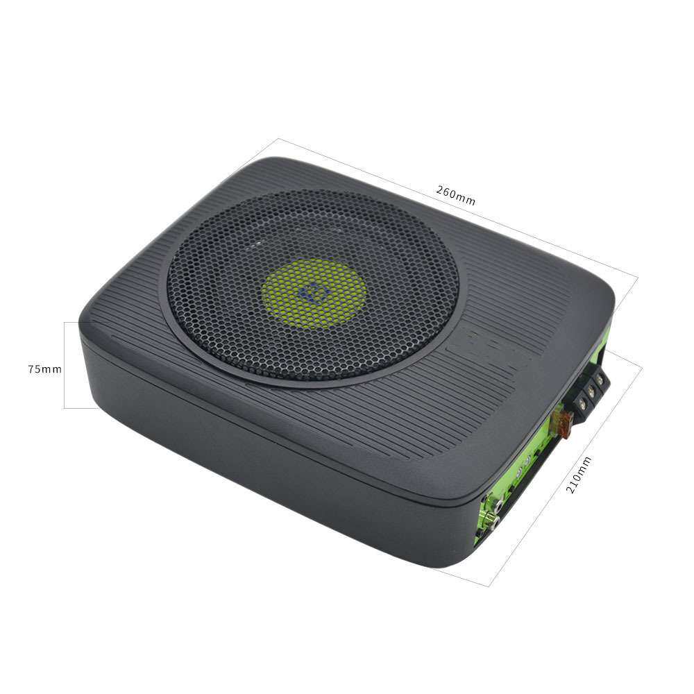 厂家汽车音响超薄低音炮6.5寸座椅音响改装12v800w大功率车载