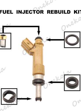 Fuel Injector Service Repair Kit Filter Oring 2ZRFE ZRE15