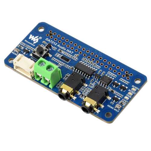 树莓派DA7212 I2S声卡麦克风音频小智AI扩展板PI5/PI4/Zero