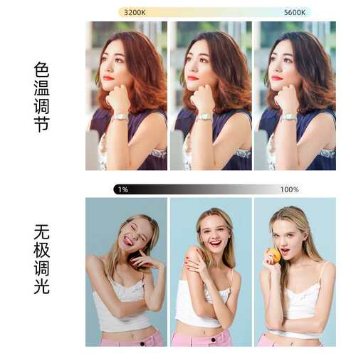 劲码SL360摄影灯补光灯70W 直播拍照补光外拍采访打光灯便携圆灯