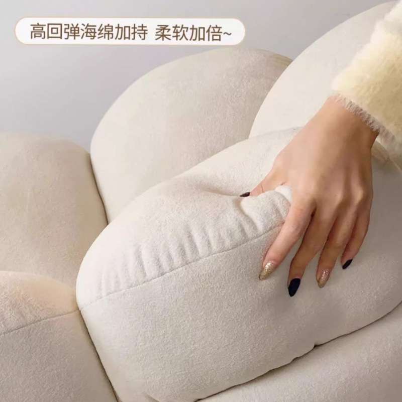 沙发椅南瓜懒人沙发单人椅卧室阳台休闲旋转法式奶油风客厅小户型