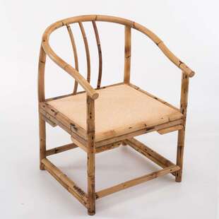 拜慕博竹藤圈椅围椅茶道禅椅盟